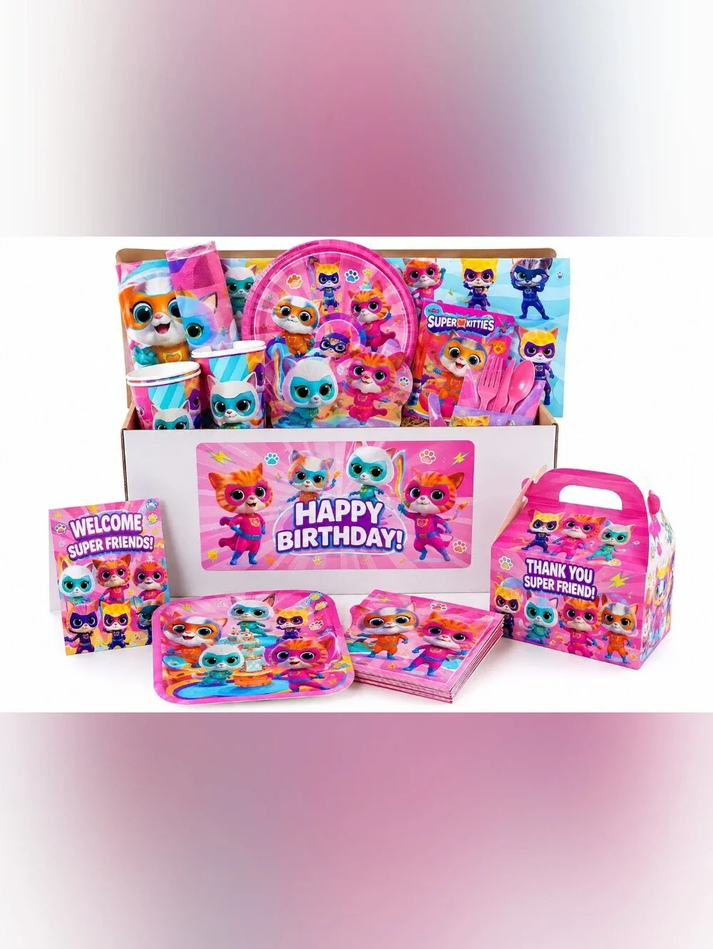 Disney Jr. Super Kitties Party In A Box!